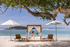 Bubbles by the Sea Cabana