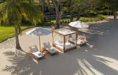 Golden Hour by the Sea Cabana