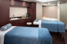 50-Minute Couple’s Massage + Spa Pass + Day Pass
