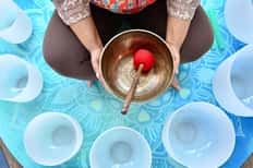 Sound Bath featuring Celestial Sound Therapy + Spa Pass + Pool Access