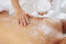 50-Minute Ginger Coconut Argan Sugar Glow + Spa Day Pass