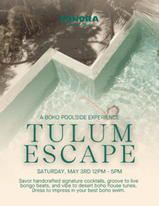 Tulum Escape: A Boho Poolside Experience