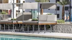 South Pool Canopy Daybed