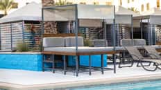 North Pool Canopy Daybed