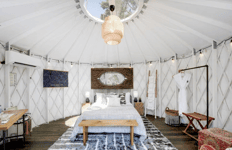 Day Room (Private Yurt)