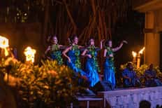 Family Poolside Day Pass + Premium Luau Evening Show