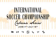 Soccer Championship Ivy Cabana for up to 4 people