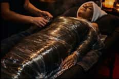 Champagne of the Sea Body Wrap & Scrub + Spa Pass