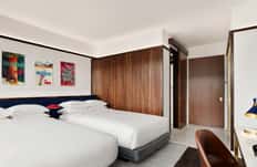 Double Queen Day Room + Pool Access