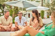Mahjong Poolside for up to 4 people