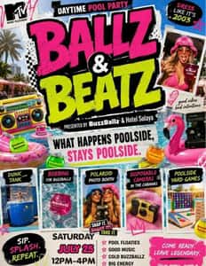 Ballz & Beatz Y2K Pool Party