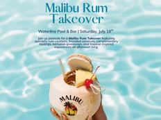 VIP Malibu Takeover Experience - Premium Upper Deck Pool Cabana