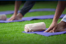 Yoga on the Lawn