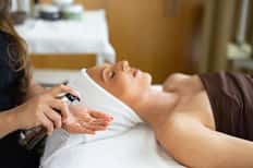 September Special: 50-Minute Hydrating Facial with Red Light Therapy + Day Pass & Spa Access