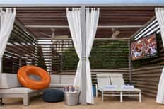 College Football Watch Party Deluxe Cabana