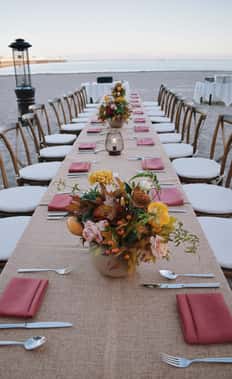 She Sets The Table