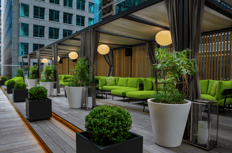 Winter WET Deck Cabana