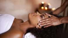 Breast Cancer Awareness Month Special: 50-Minute Pink Stone Massage + Spa Access