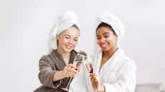 Breast Cancer Awareness Month Special: 75-Minute Pink Guava Manicure and Pedicure Combo + Spa Access