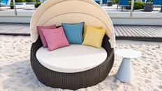 Beach Daybed for Two