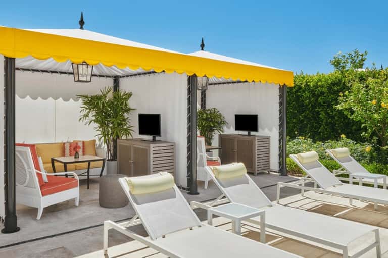 Manor Pool Standard Cabana