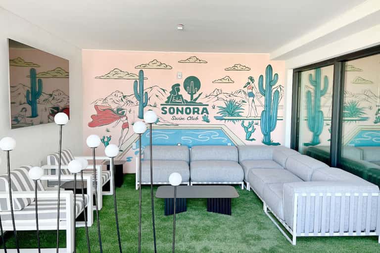 Sonoran Swim Club Cabana