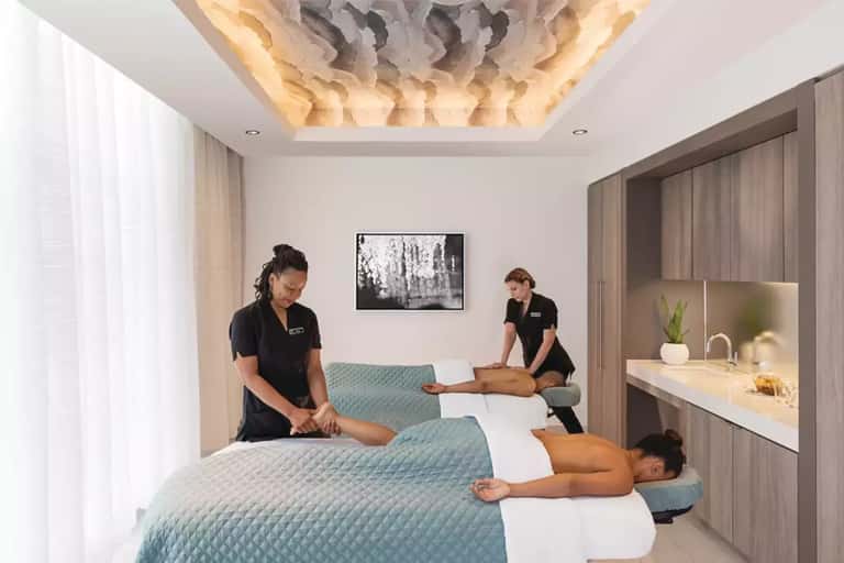 50-Minute Couples Massage + Spa Pass + Pool Access