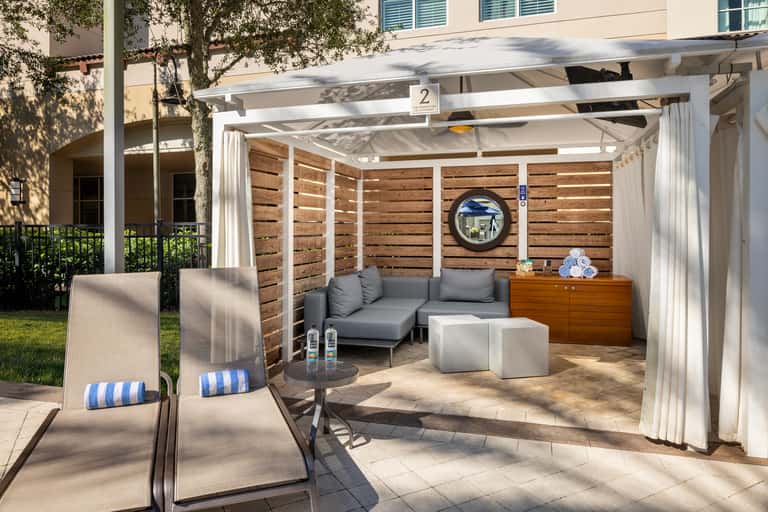 South Beach Pool Cabana