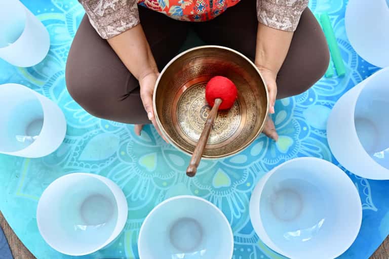 Sound Bath featuring Celestial Sound Therapy + Spa Pass + Pool Access