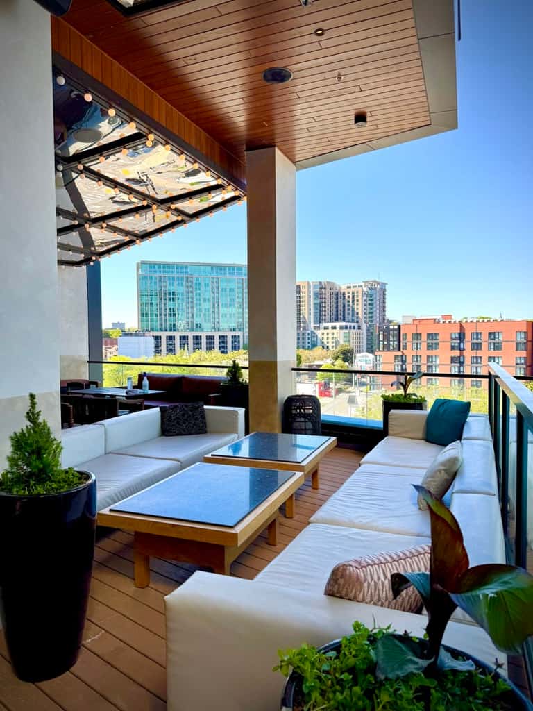 Covered Patio Private Lounge 