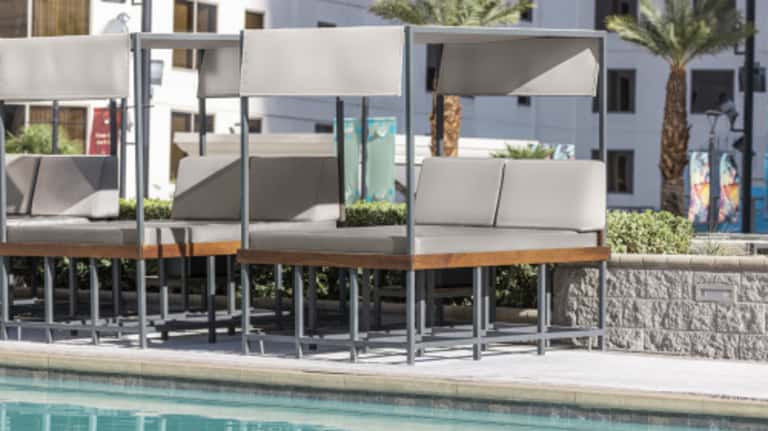 South Pool Canopy Daybed