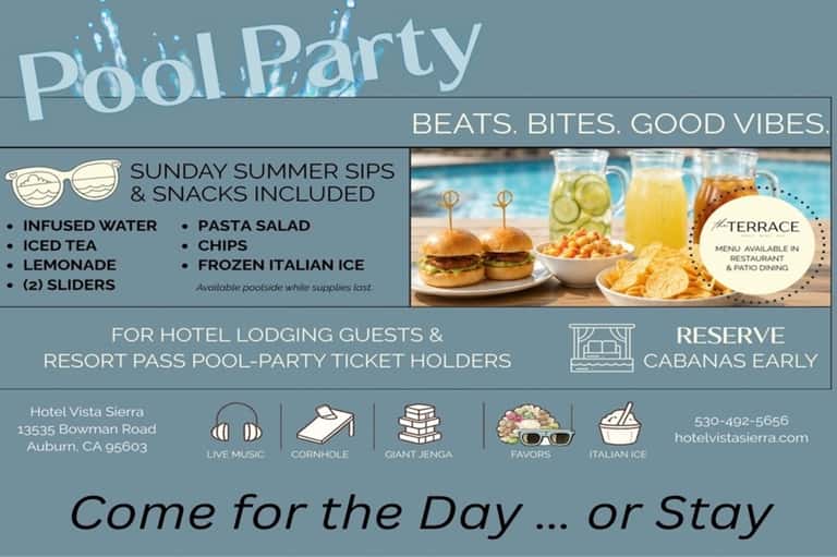 Sunday Pool Party Pass