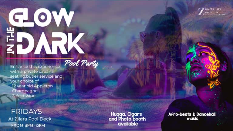 Friday Night Glow Pool Party