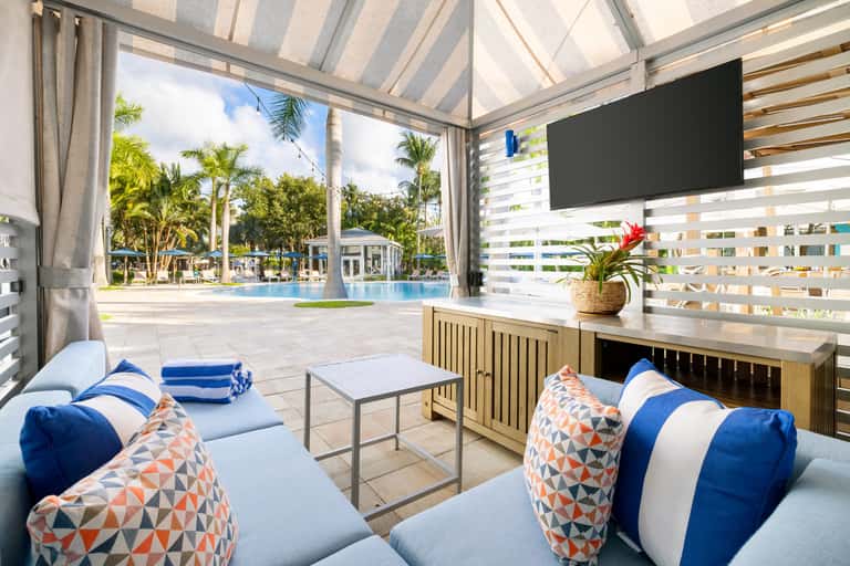 Poolside Perch Cabana