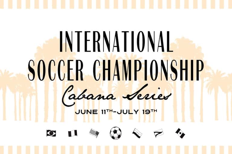 Soccer Championship Ivy Cabana for up to 4 people
