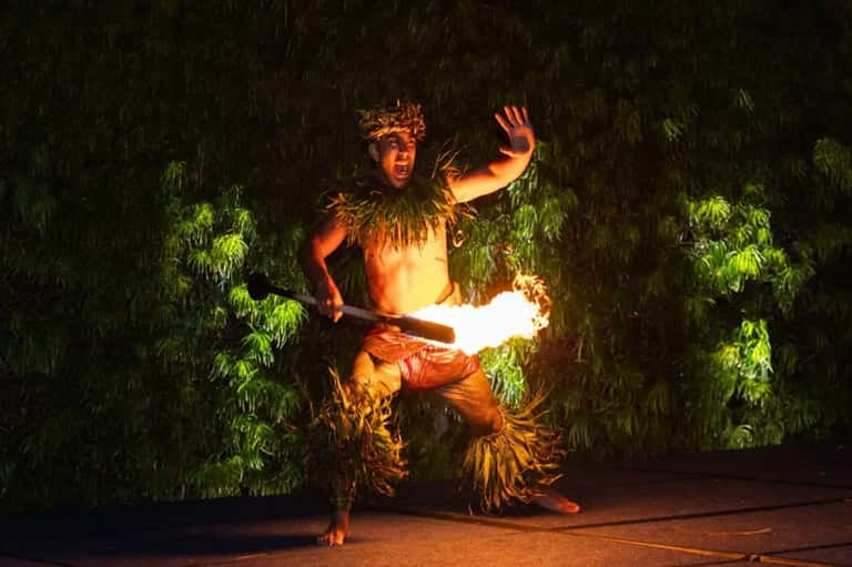 Rhythms of the Pacific Luau + Firepit Pool Cabana