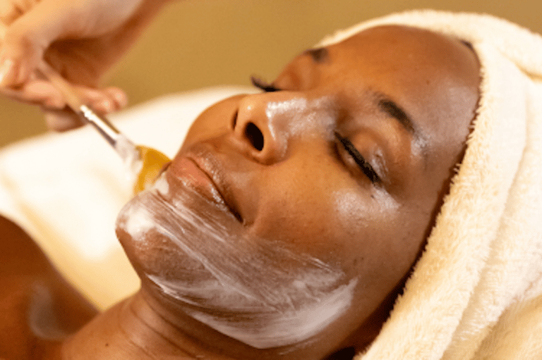 50-Minute Trinitas Vinoradiance Facial + Spa Pass &  Adults-Only Pool Pass 