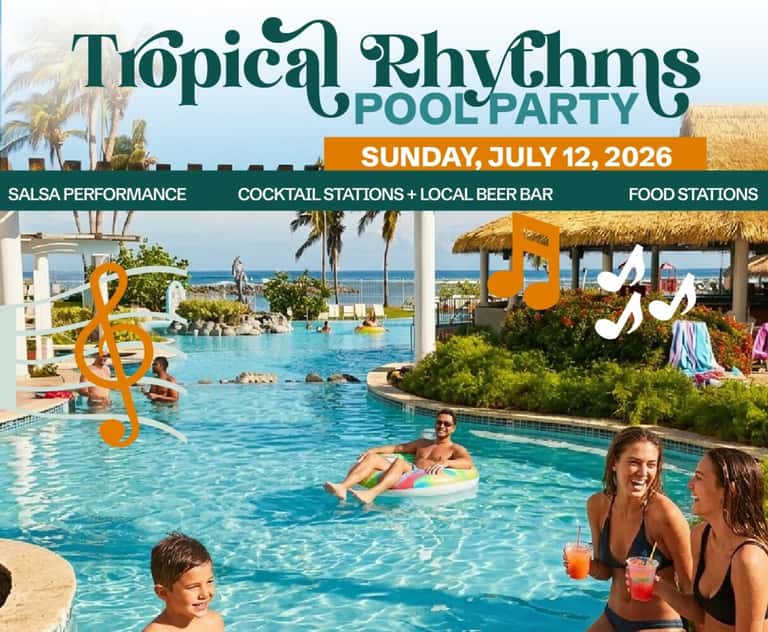 Tropical Rhythms Pool Party