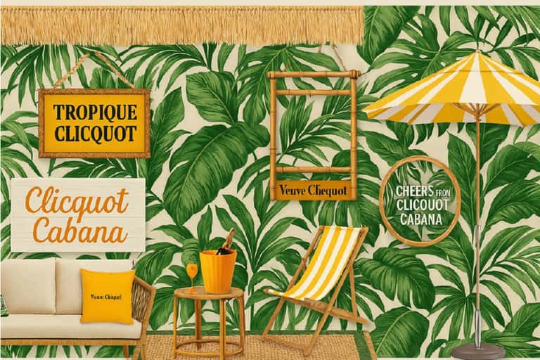 Tropique Clicquot Pool Cabana