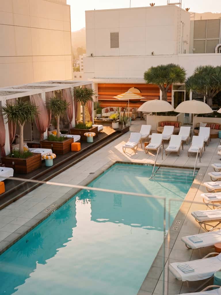 Veuve Sun Club Upper Deck Cabana