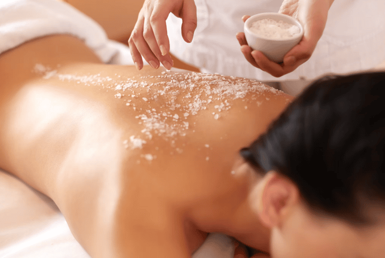 50-Minute Dry Brushing, Body Scrub + Oil Treatment
