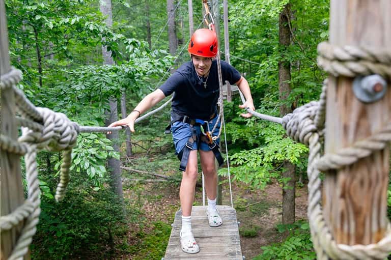 Wilderness Ropes Course and Zip Line