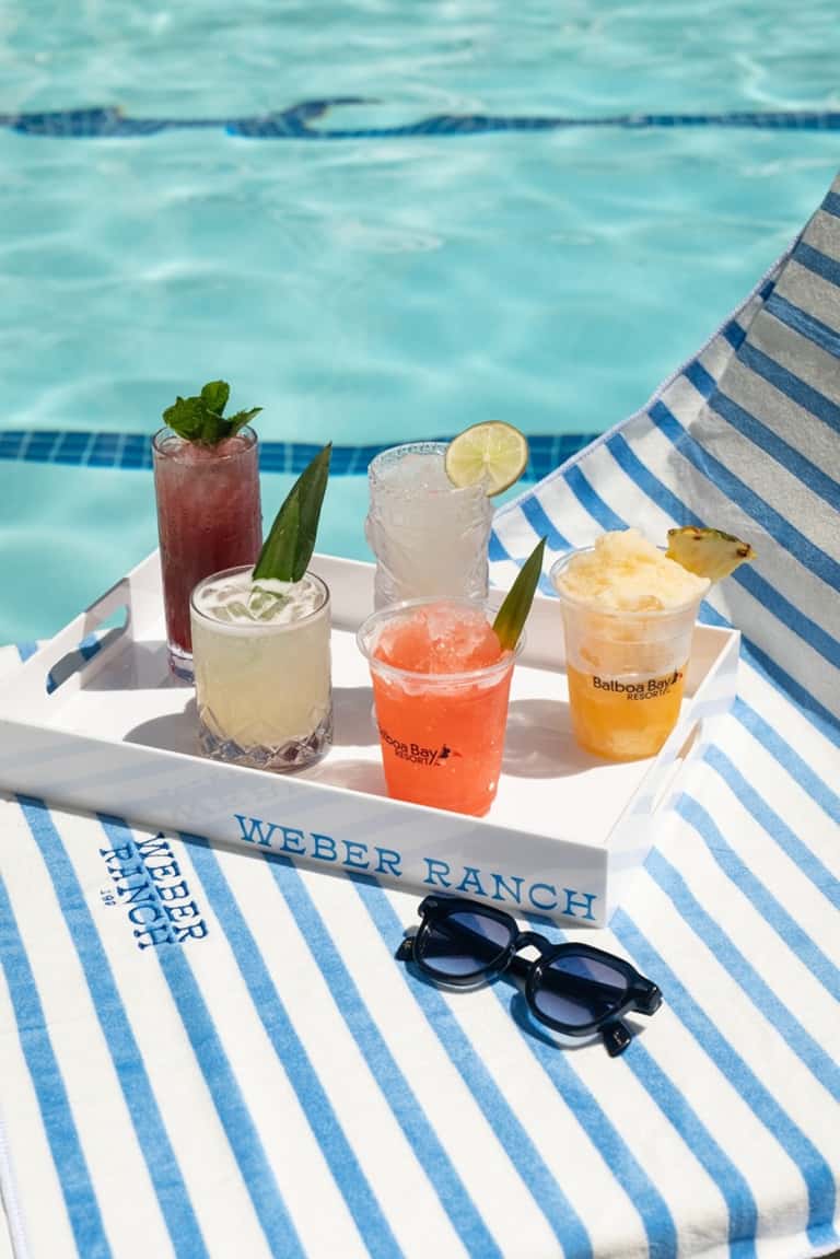 VIP Weber Ranch Takeover Experience: Premium Upper Deck Pool Cabana