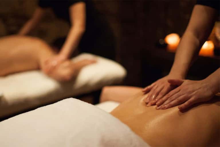 Couple's 50-Minute Forbes Five-Star Massage + Pool Access