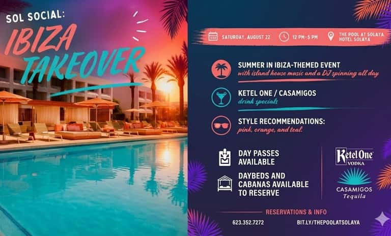 Summer in Ibiza Pool Party