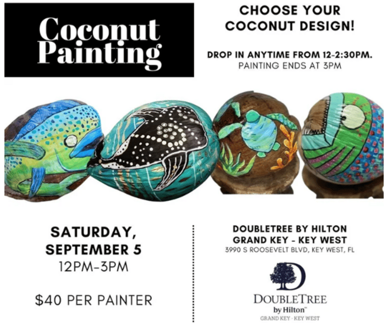 Coconut Painting Class