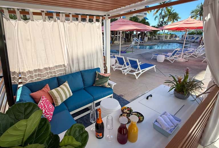 Poolside Cabana