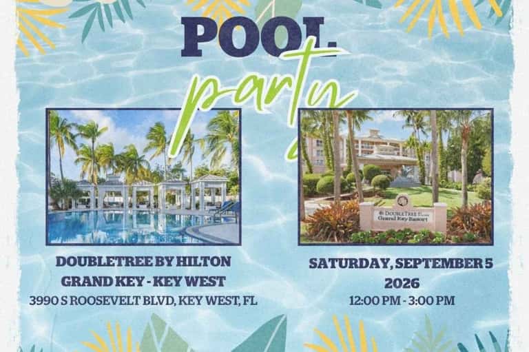 Pool Party at the Doubletree Grand Key