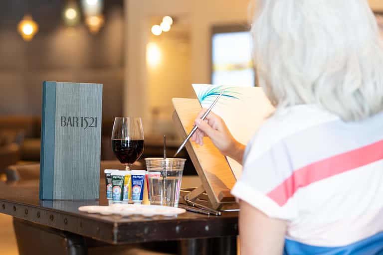 Sip, Paint, and Create
