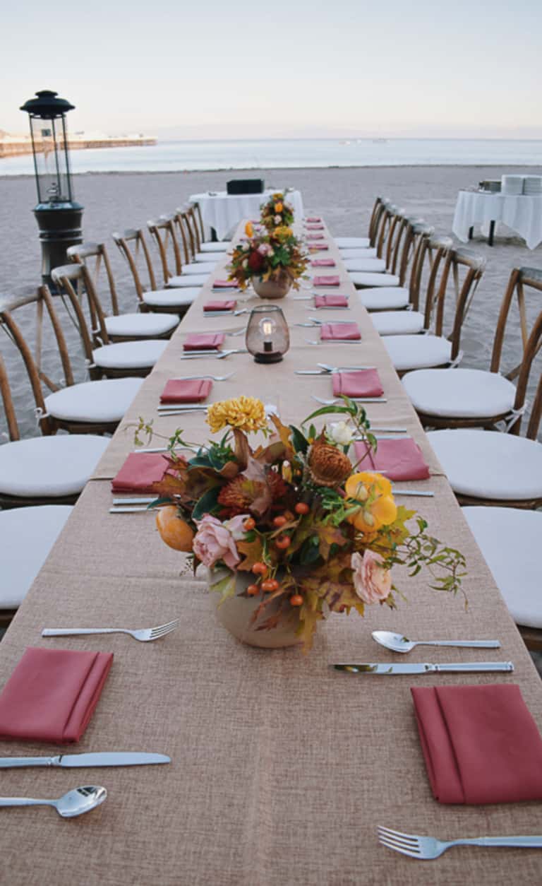 She Sets The Table
